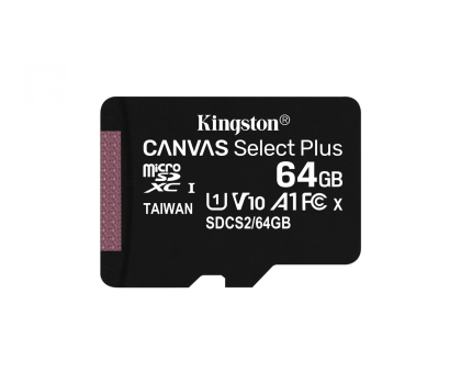 Karta pamięci Kingston 64GB micSDXC Canvas Select Plus Class 10 UHS-I/U1